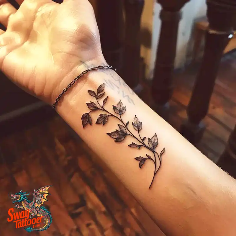 100 Vine on Wrist Tattoo Designs: Dance of Nature and Art 101 vine on wrist tattoo
