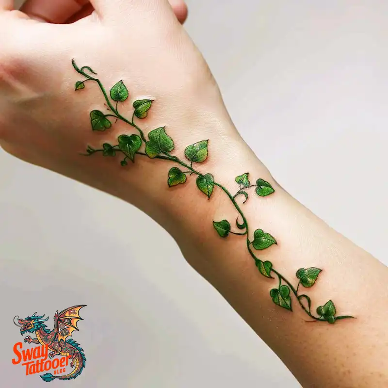 100 Vine on Wrist Tattoo Designs: Dance of Nature and Art 88 vine on wrist tattoo