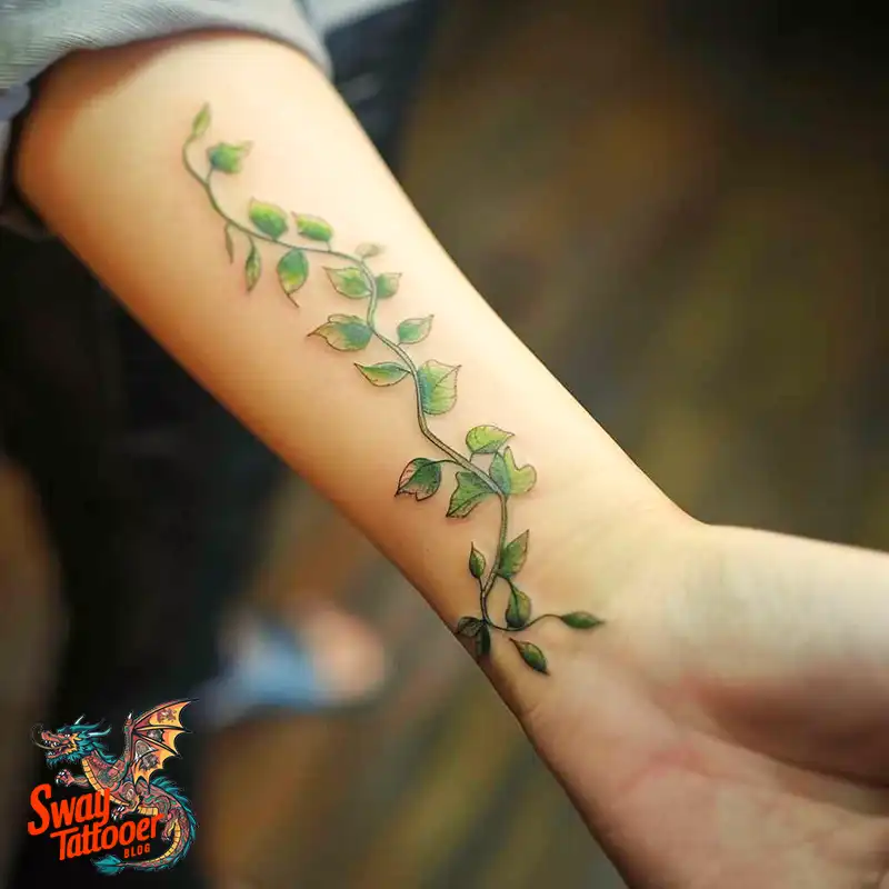100 Vine on Wrist Tattoo Designs: Dance of Nature and Art 87 vine on wrist tattoo
