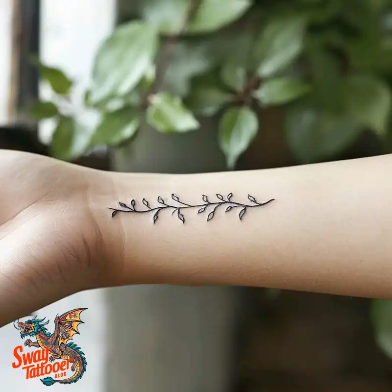100 Vine on Wrist Tattoo Designs: Dance of Nature and Art 86 vine on wrist tattoo