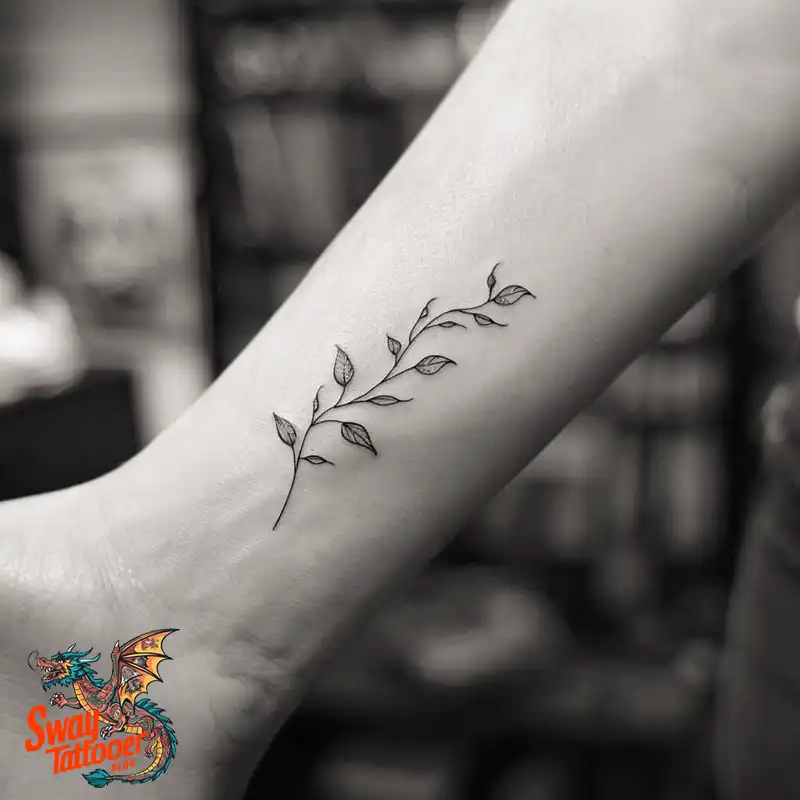 100 Vine on Wrist Tattoo Designs: Dance of Nature and Art 85 vine on wrist tattoo