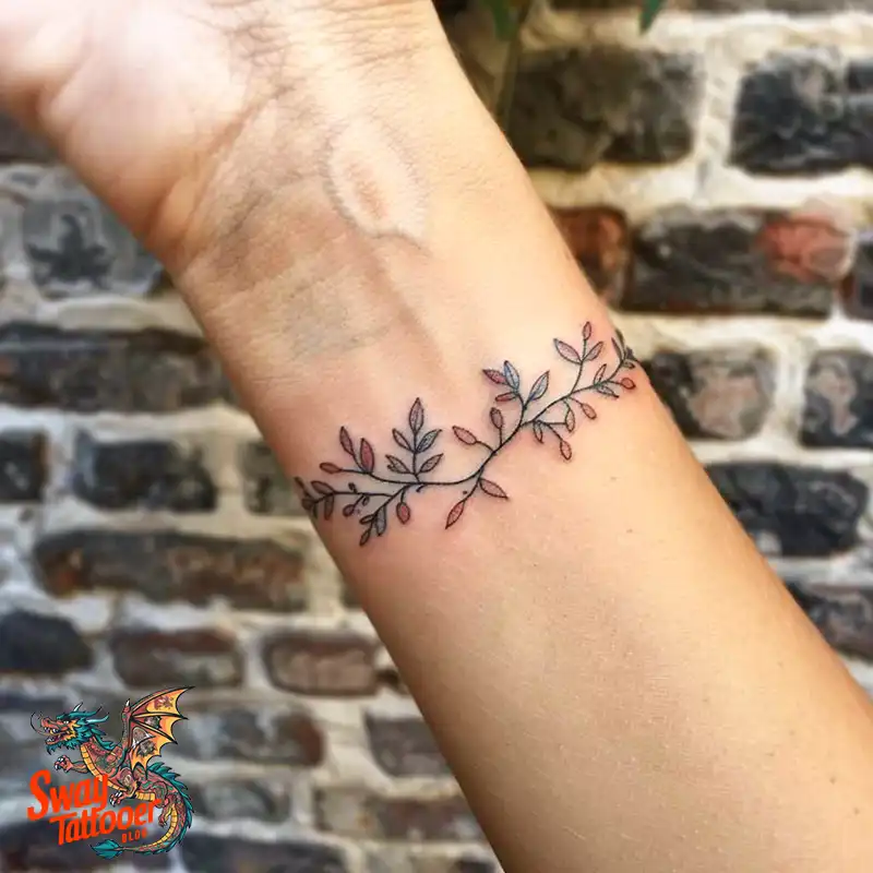 100 Vine on Wrist Tattoo Designs: Dance of Nature and Art 73 vine on wrist tattoo