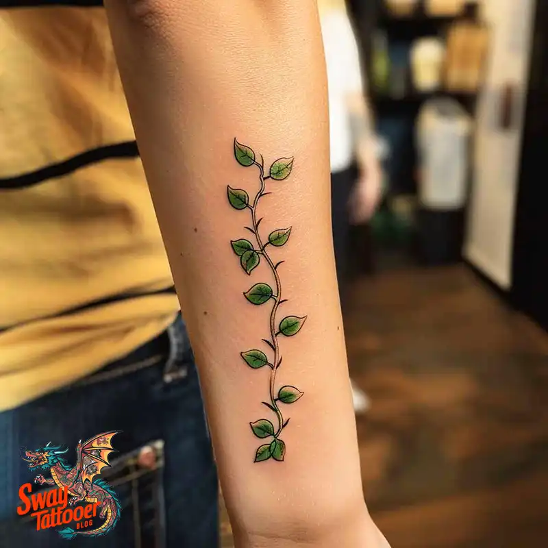 100 Vine on Wrist Tattoo Designs: Dance of Nature and Art 94 vine on wrist tattoo