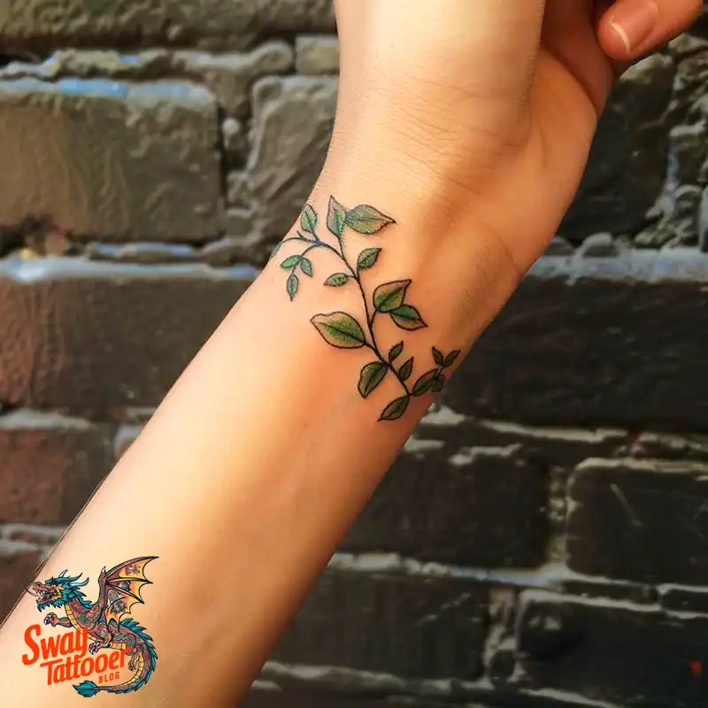 100 Vine on Wrist Tattoo Designs: Dance of Nature and Art 71 vine on wrist tattoo