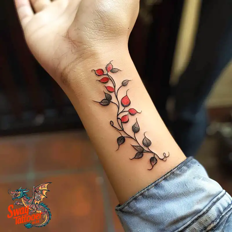 100 Vine on Wrist Tattoo Designs: Dance of Nature and Art 70 vine on wrist tattoo