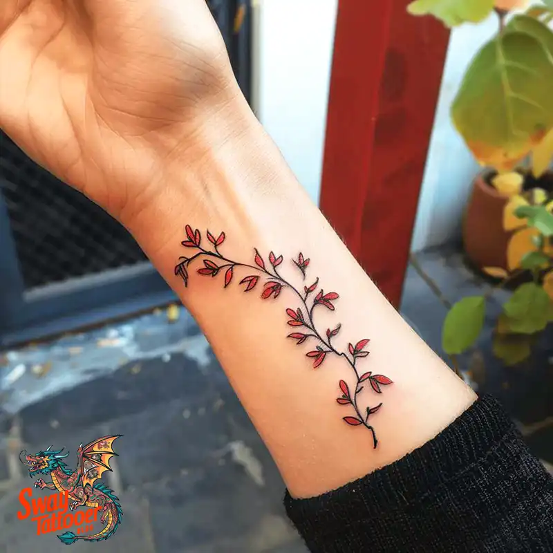 100 Vine on Wrist Tattoo Designs: Dance of Nature and Art 69 vine on wrist tattoo