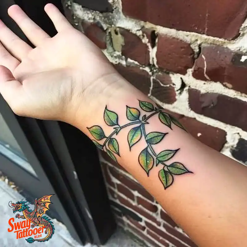 100 Vine on Wrist Tattoo Designs: Dance of Nature and Art 95 vine on wrist tattoo