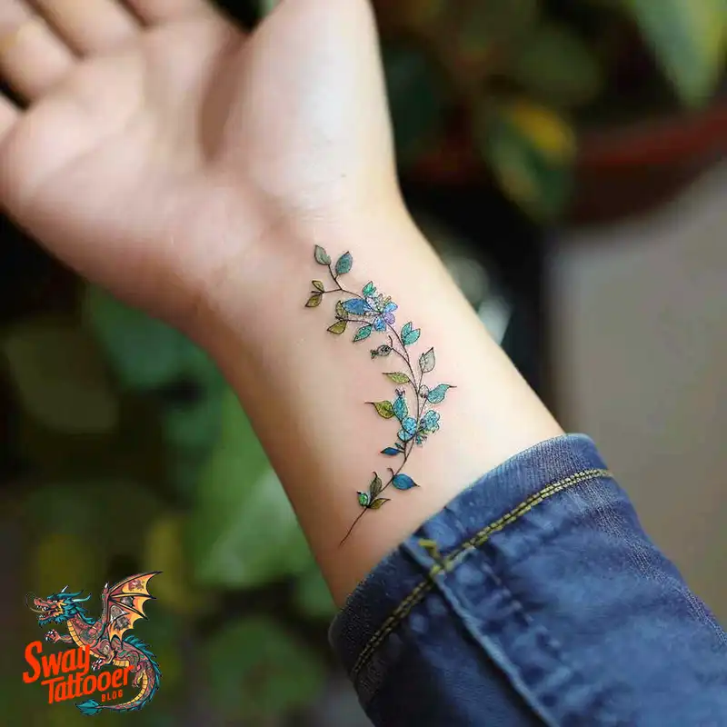 100 Vine on Wrist Tattoo Designs: Dance of Nature and Art 61 vine on wrist tattoo