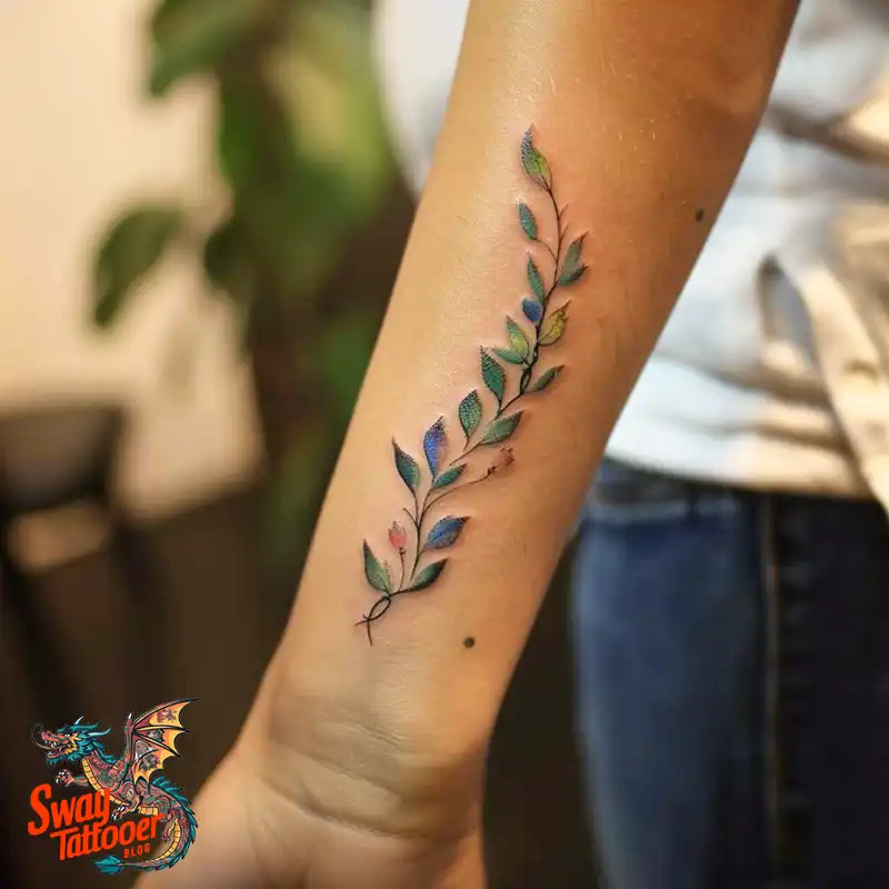 100 Vine on Wrist Tattoo Designs: Dance of Nature and Art 60 vine on wrist tattoo