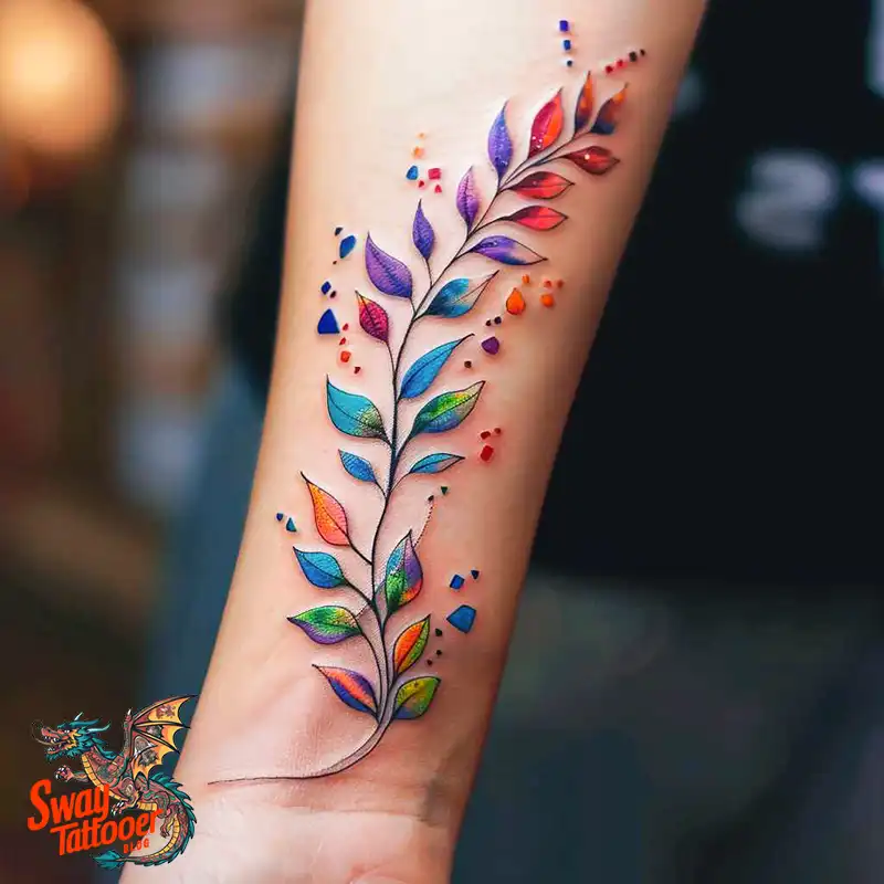 100 Vine on Wrist Tattoo Designs: Dance of Nature and Art 58 vine on wrist tattoo