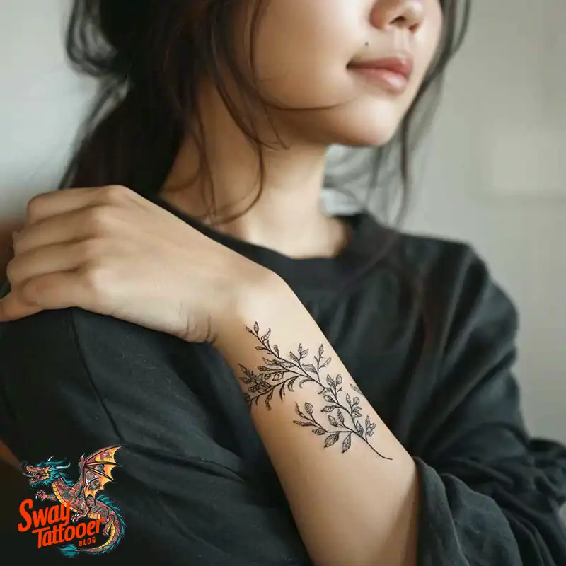 100 Vine on Wrist Tattoo Designs: Dance of Nature and Art 57 vine on wrist tattoo