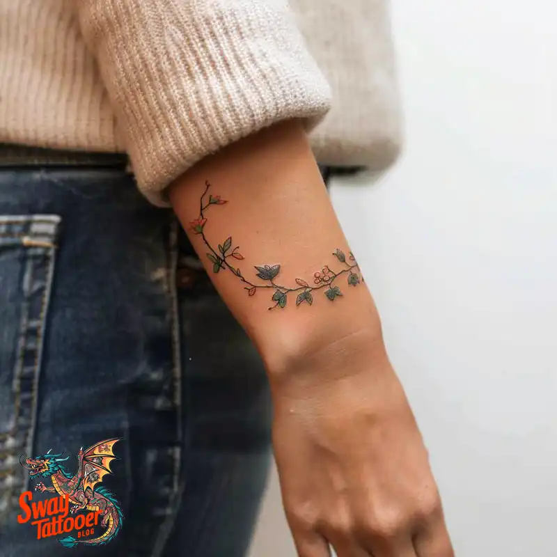 100 Vine on Wrist Tattoo Designs: Dance of Nature and Art 50 vine on wrist tattoo
