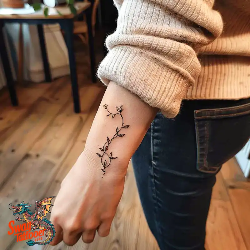 100 Vine on Wrist Tattoo Designs: Dance of Nature and Art 51 vine on wrist tattoo