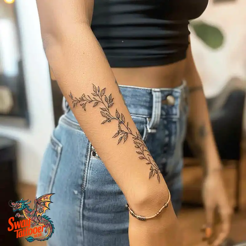 100 Vine on Wrist Tattoo Designs: Dance of Nature and Art 46 vine on wrist tattoo