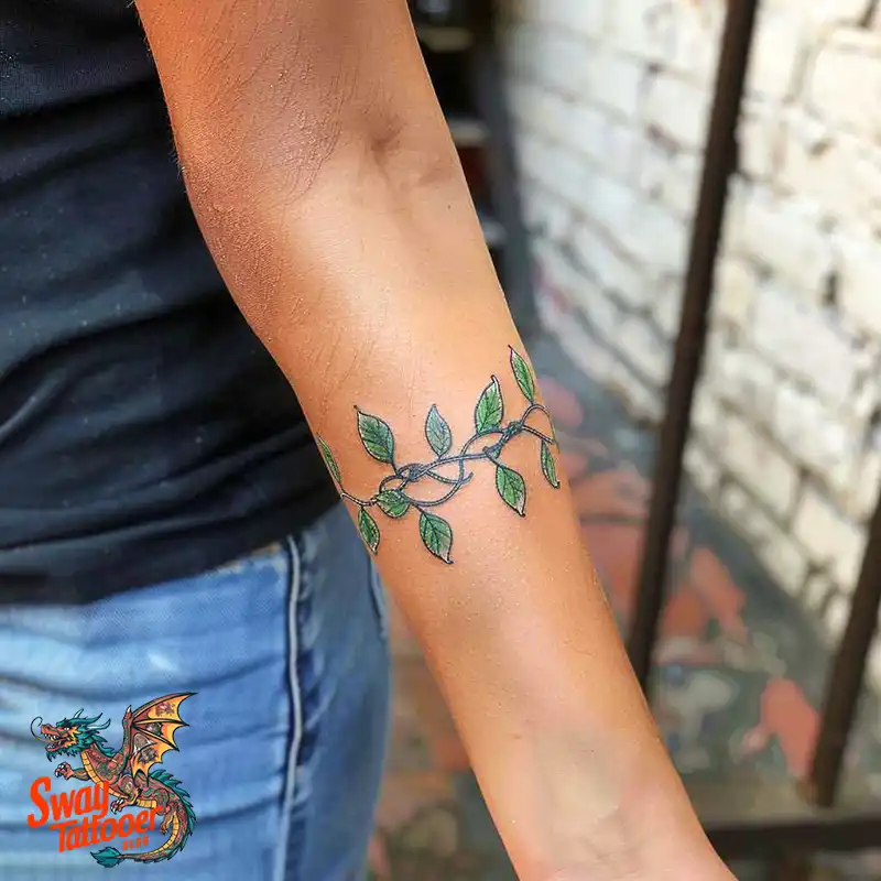 100 Vine on Wrist Tattoo Designs: Dance of Nature and Art 44 vine on wrist tattoo