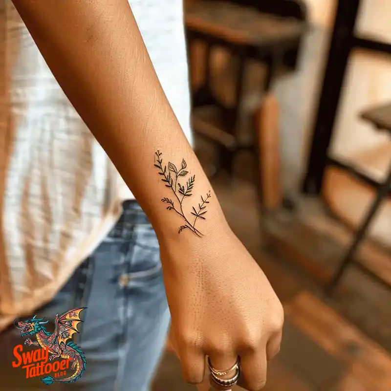 100 Vine on Wrist Tattoo Designs: Dance of Nature and Art 40 vine on wrist tattoo