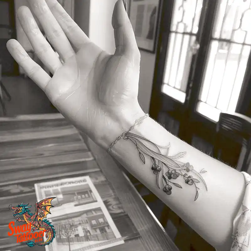 100 Vine on Wrist Tattoo Designs: Dance of Nature and Art 26 vine on wrist tattoo