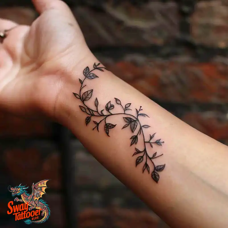 100 Vine on Wrist Tattoo Designs: Dance of Nature and Art 99 vine on wrist tattoo