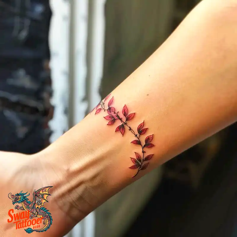 100 Vine on Wrist Tattoo Designs: Dance of Nature and Art 29 vine on wrist tattoo