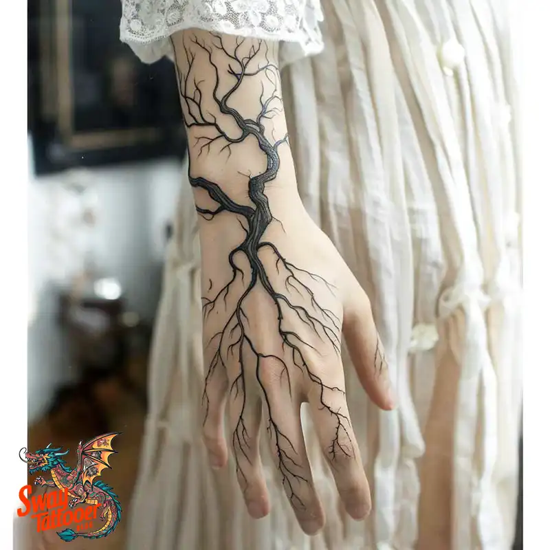 100 Vine on Wrist Tattoo Designs: Dance of Nature and Art 16 vine on wrist tattoo
