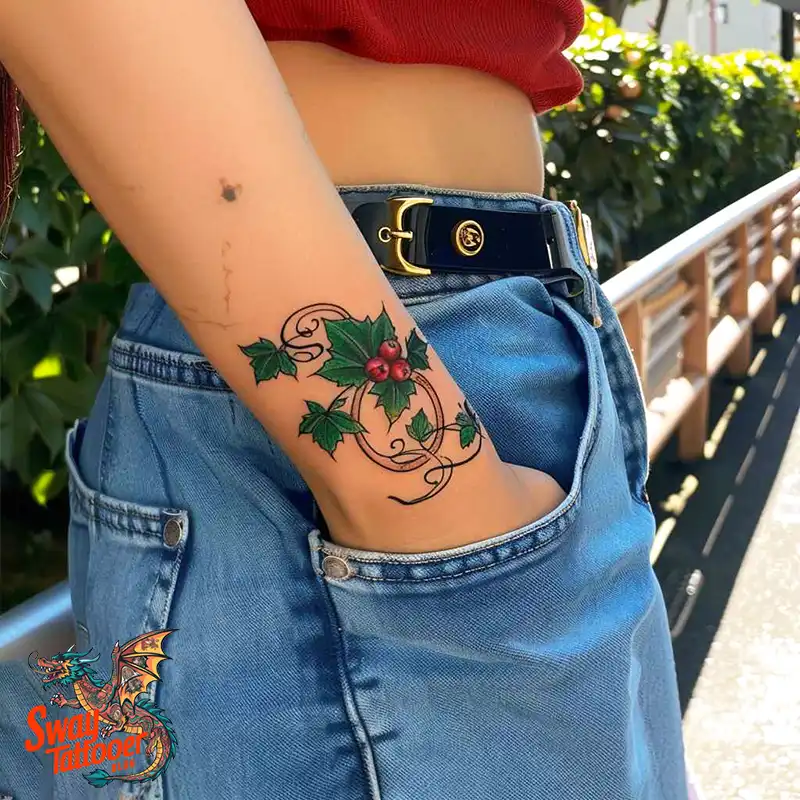100 Vine on Wrist Tattoo Designs: Dance of Nature and Art 14 vine on wrist tattoo