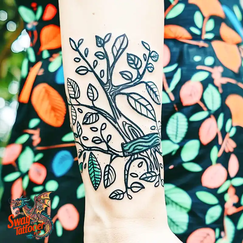100 Vine on Wrist Tattoo Designs: Dance of Nature and Art 9 vine on wrist tattoo