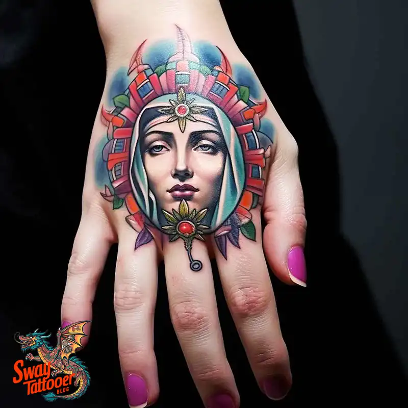 100 Virgin Mary Tattoo Design Ideas: Sacred Art in Ink 42 virgin mary tattoo