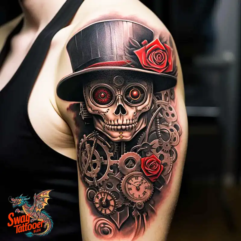 50 Voodoo Doll Tattoo Design Ideas: Mystical Art of Magic 39 voodoo doll tattoo