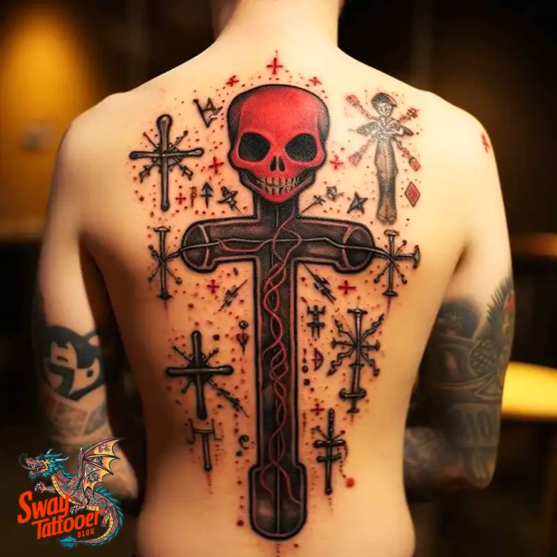 50 Voodoo Doll Tattoo Design Ideas: Mystical Art of Magic 14 voodoo doll tattoo