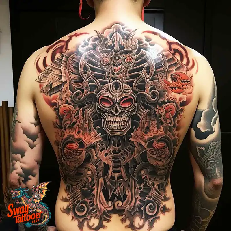 50 Voodoo Doll Tattoo Design Ideas: Mystical Art of Magic 46 voodoo doll tattoo