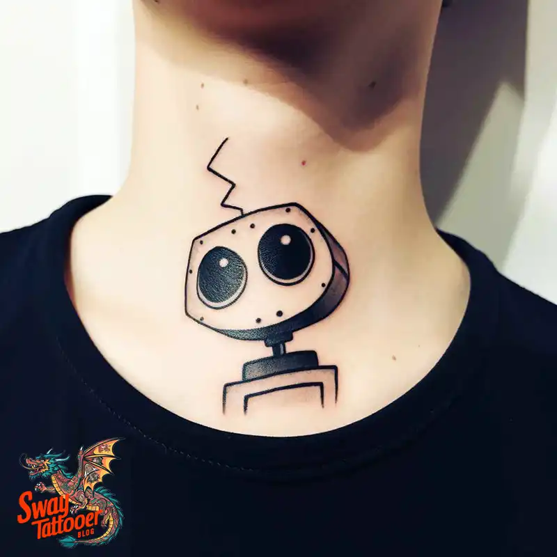 100 Wall-E Tattoo Designs: Love, Curiosity, and Robots 73 wall-e tattoo