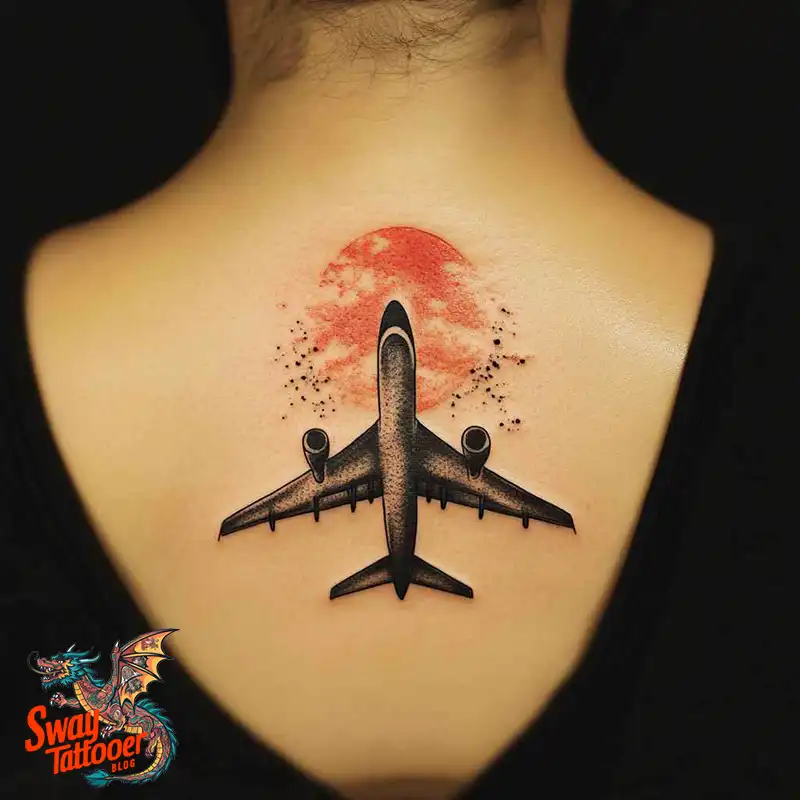 80 Airplane Tattoo Designs: Ink Ideas for Sky Enthusiasts 63 Airplane Tattoo