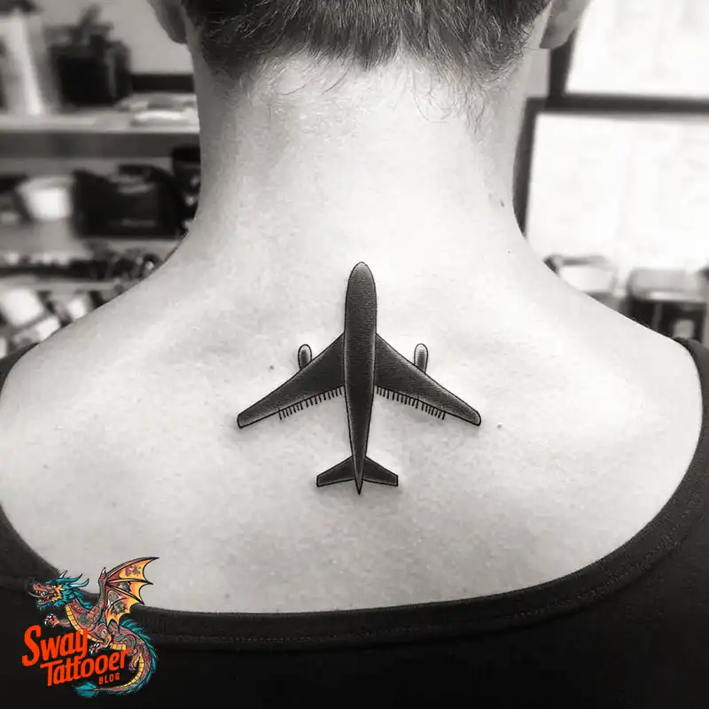 80 Airplane Tattoo Designs: Ink Ideas for Sky Enthusiasts 61 Airplane Tattoo