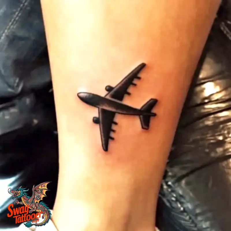 80 Airplane Tattoo Designs: Ink Ideas for Sky Enthusiasts 56 Airplane Tattoo