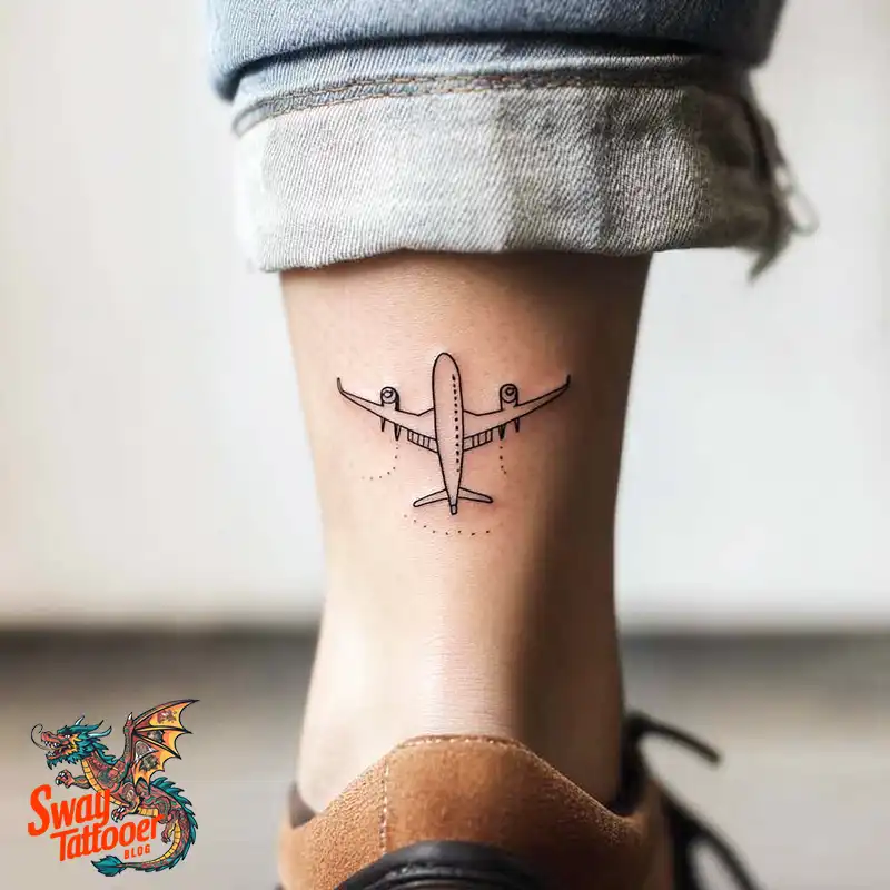 80 Airplane Tattoo Designs: Ink Ideas for Sky Enthusiasts 54 Airplane Tattoo