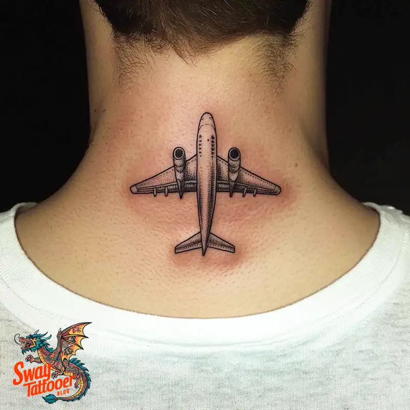 80 Airplane Tattoo Designs: Ink Ideas for Sky Enthusiasts 34 Airplane Tattoo