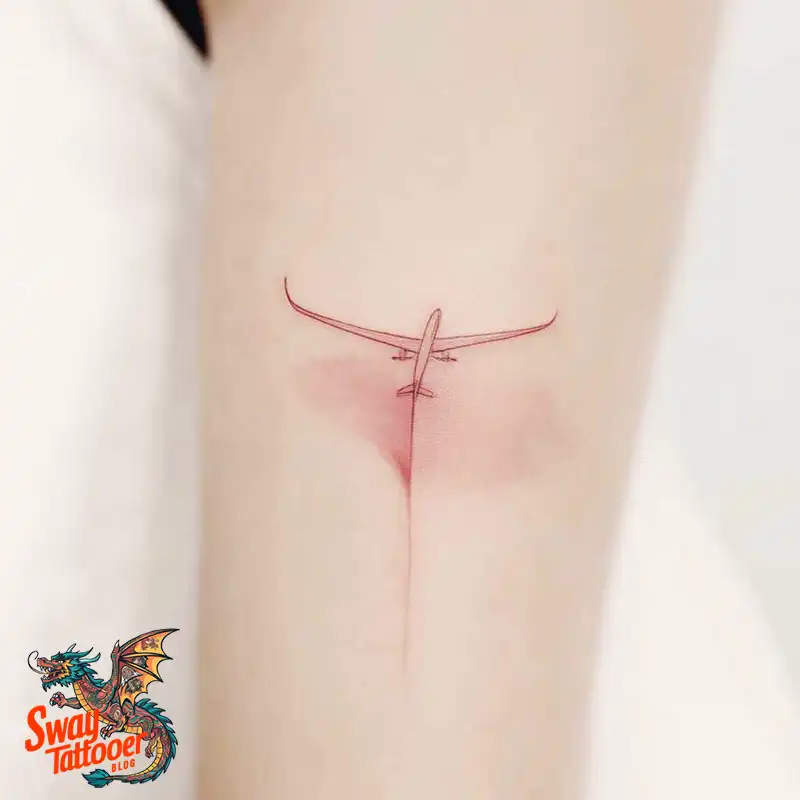 80 Airplane Tattoo Designs: Ink Ideas for Sky Enthusiasts 4 Airplane Tattoo