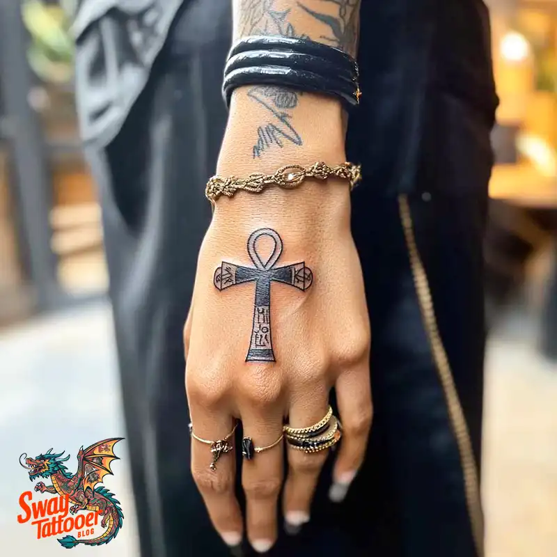 120 Ankh Tattoo Design Trends 2025: What’s Hot Right Now 18 Ankh Tattoo