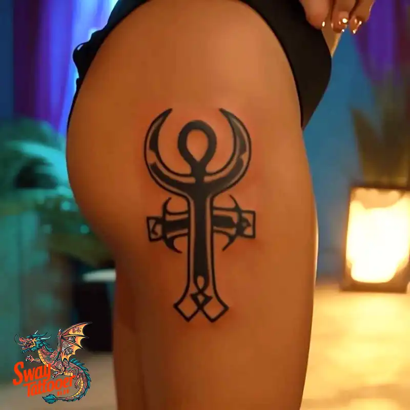 120 Ankh Tattoo Design Trends 2025: What’s Hot Right Now 7 Ankh Tattoo