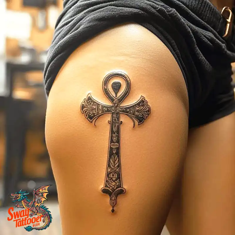 120 Ankh Tattoo Design Trends 2025: What’s Hot Right Now 4 Ankh Tattoo