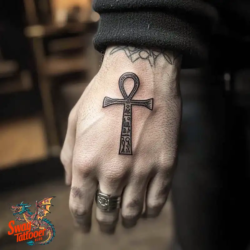 120 Ankh Tattoo Design Trends 2025: What’s Hot Right Now 89 Ankh Tattoo