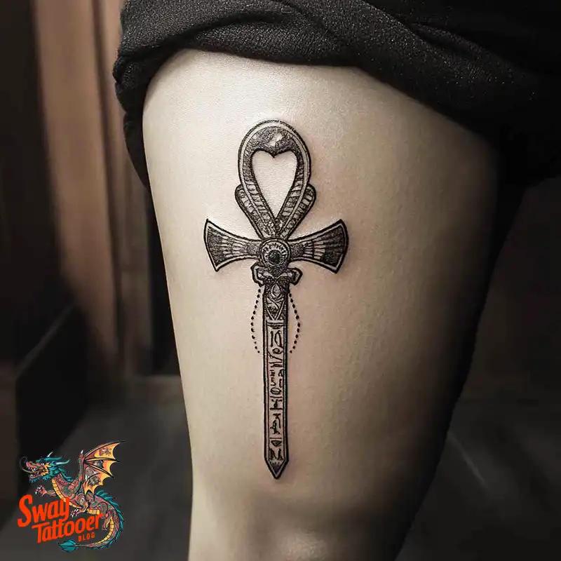 120 Ankh Tattoo Design Trends 2025: What’s Hot Right Now 84 Ankh Tattoo