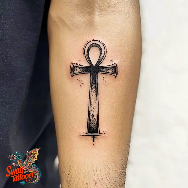 120 Ankh Tattoo Design Trends 2025: What’s Hot Right Now 83 Ankh Tattoo