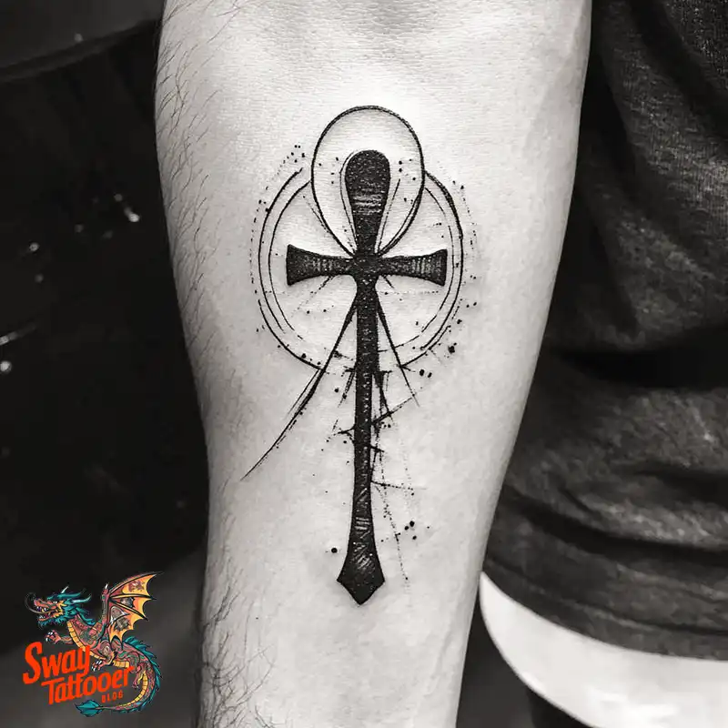 120 Ankh Tattoo Design Trends 2025: What’s Hot Right Now 74 Ankh Tattoo
