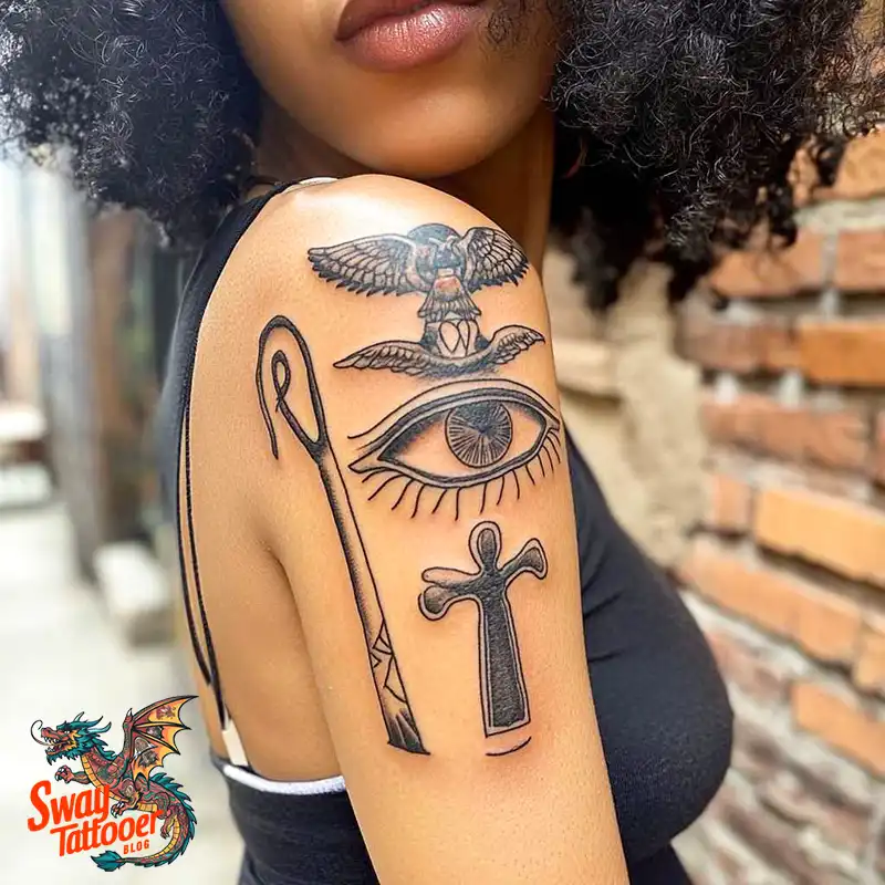 120 Ankh Tattoo Design Trends 2025: What’s Hot Right Now 79 Ankh Tattoo