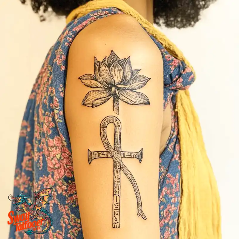 120 Ankh Tattoo Design Trends 2025: What’s Hot Right Now 72 Ankh Tattoo