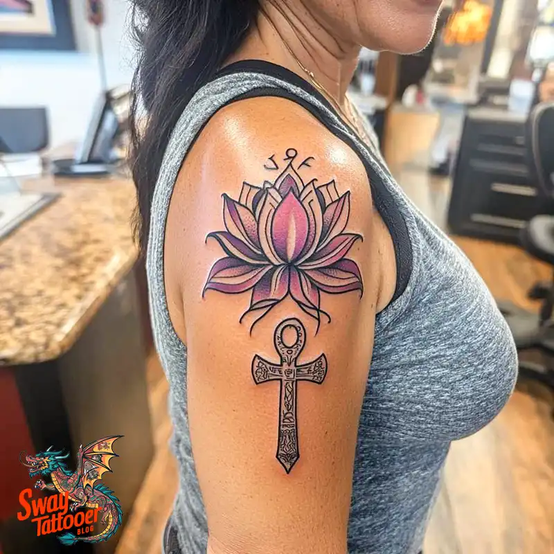120 Ankh Tattoo Design Trends 2025: What’s Hot Right Now 68 Ankh Tattoo