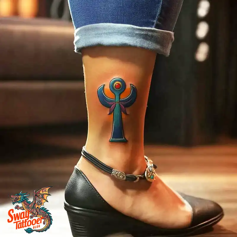 120 Ankh Tattoo Design Trends 2025: What’s Hot Right Now 67 Ankh Tattoo