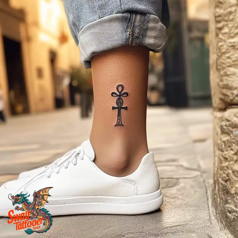 120 Ankh Tattoo Design Trends 2025: What’s Hot Right Now 57 Ankh Tattoo
