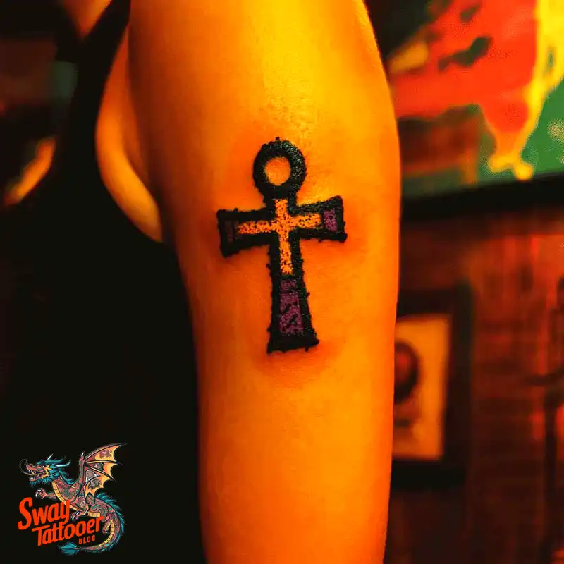 120 Ankh Tattoo Design Trends 2025: What’s Hot Right Now 55 Ankh Tattoo